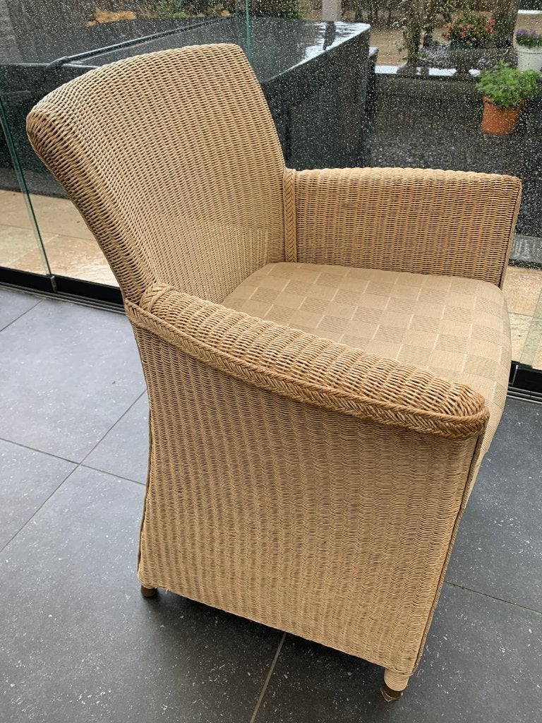 Rietenstoelen 4 x lloyd loom vincent sheppard, Ophalen, Overige materialen, Overige kleuren, Vincent sheppard
