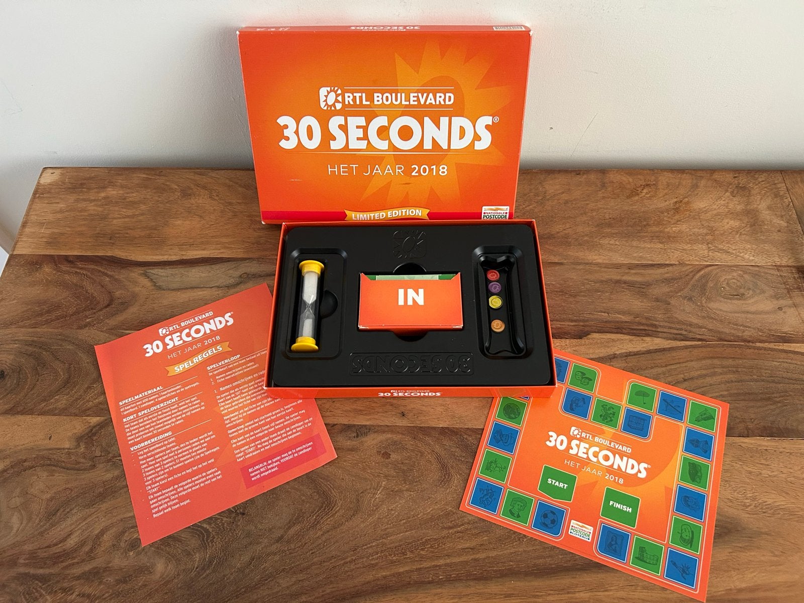30 Seconds RTL Boulevard Het Jaar 2018 Limited Edition, Hobby en Vrije tijd, Gezelschapsspellen | Bordspellen, Drie of vier spelers