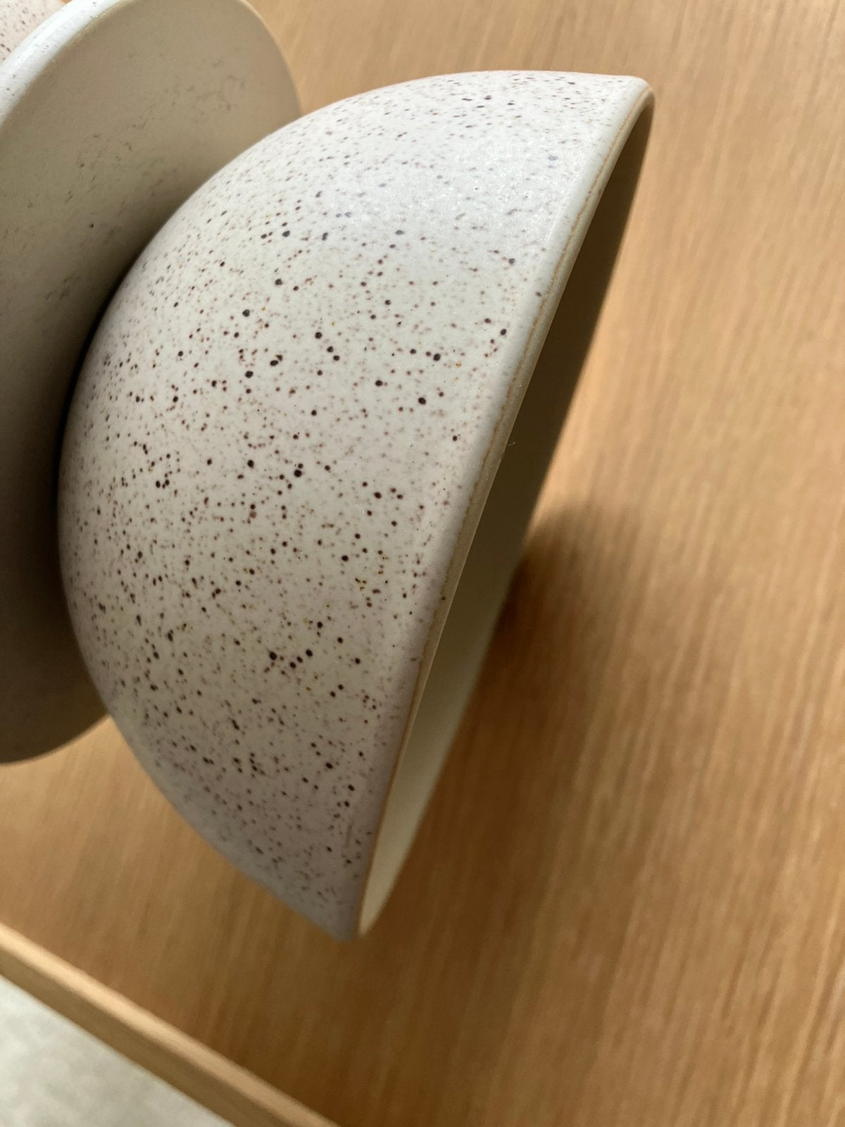 Nieuwe bolia vaas grootste maat 45€, Verzenden, Nieuw, Beige