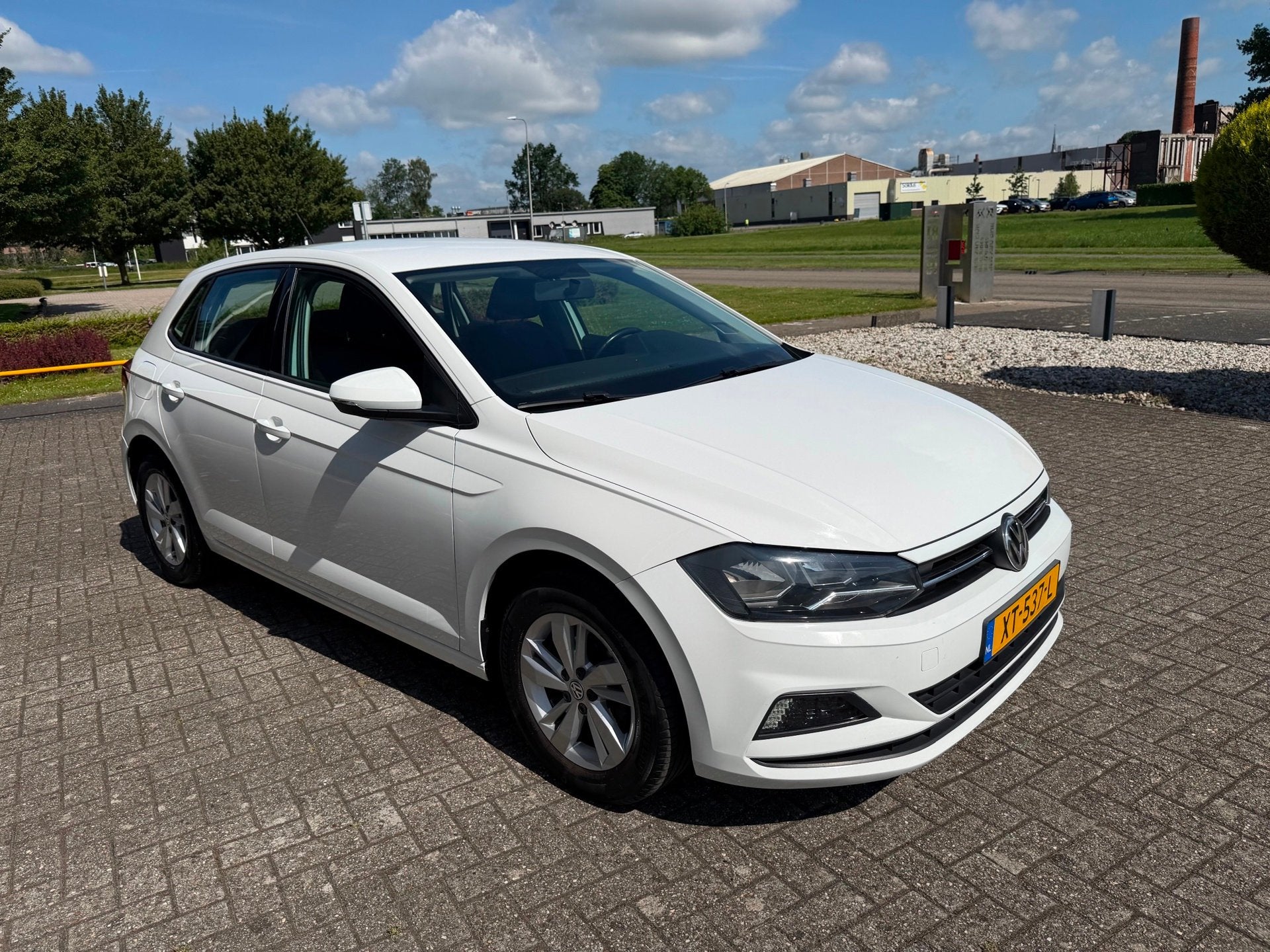 Volkswagen Polo 1.0 TSI Comfortline Business Automaat 2018, Stof, Gebruikt, 95 pk, Start-stop-systeem