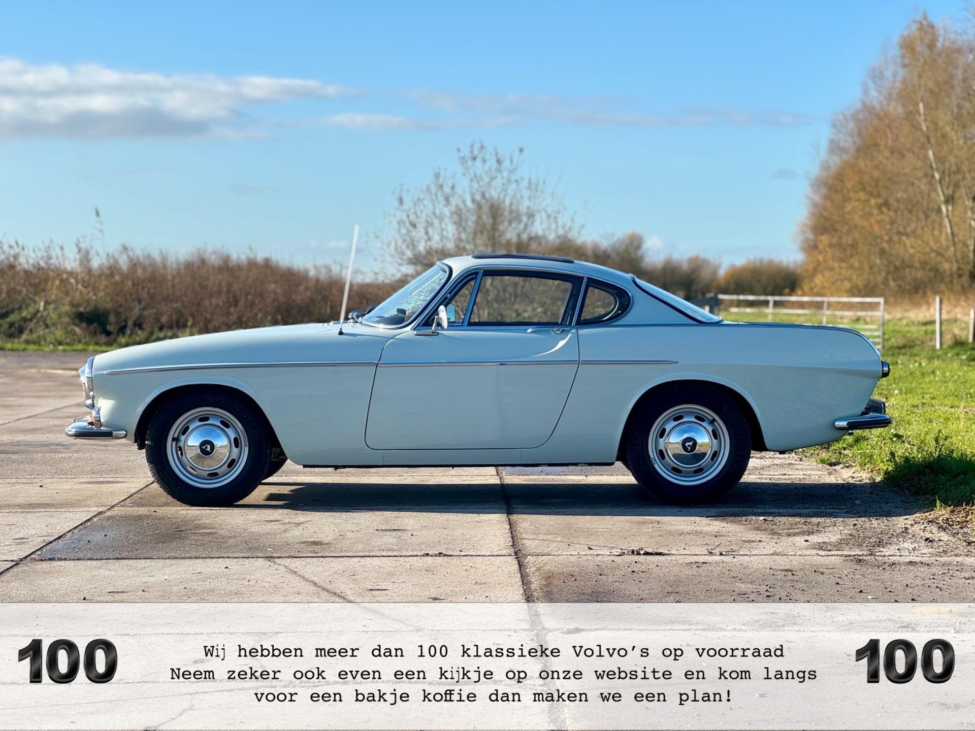 Volvo 1800S Leren schuifdak, prachtige kleurstelling, nardi, Auto's, Volvo, 1786 cc, Achterwielaandrijving, Gebruikt, 1070 kg