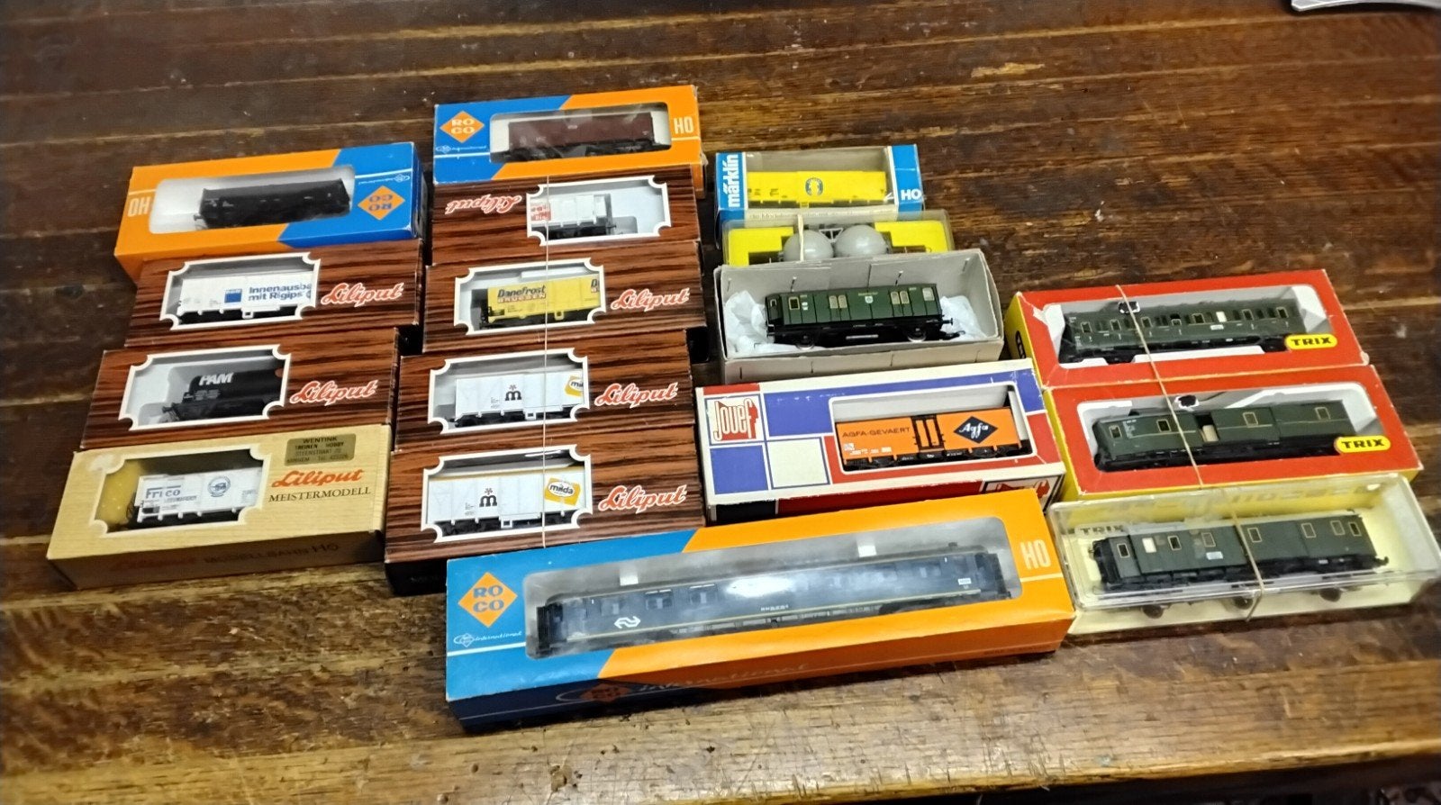 ROCO NL wagons en DB van af 5 euro TOT 15 EURO per wagon en, Ophalen of Verzenden, Gelijkstroom, Wagon, Fleischmann