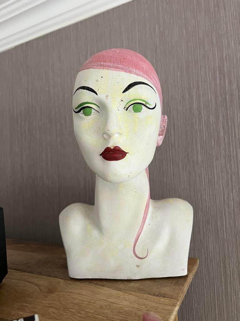 Vintage etalage pop van rubber, Antiek en Kunst, Ophalen of Verzenden