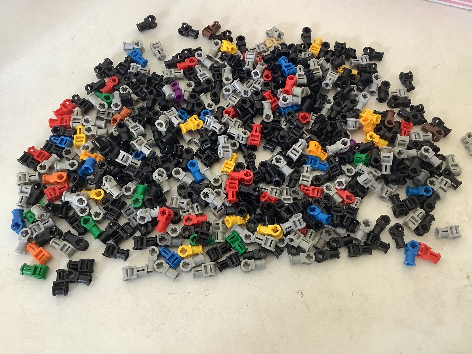 Lego technic as connector met asgat, Ophalen of Verzenden, Gebruikt, Losse stenen, Lego