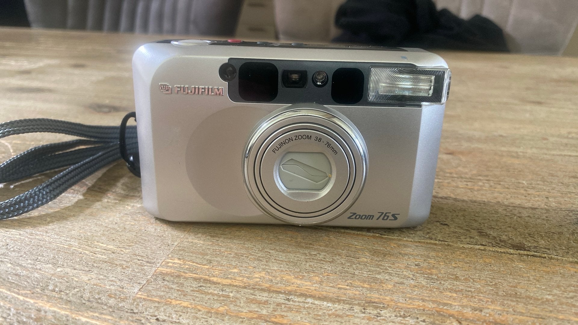 Fujifilm zoom 76S analoge top camera, Ophalen of Verzenden, Zo goed als nieuw, Fuji