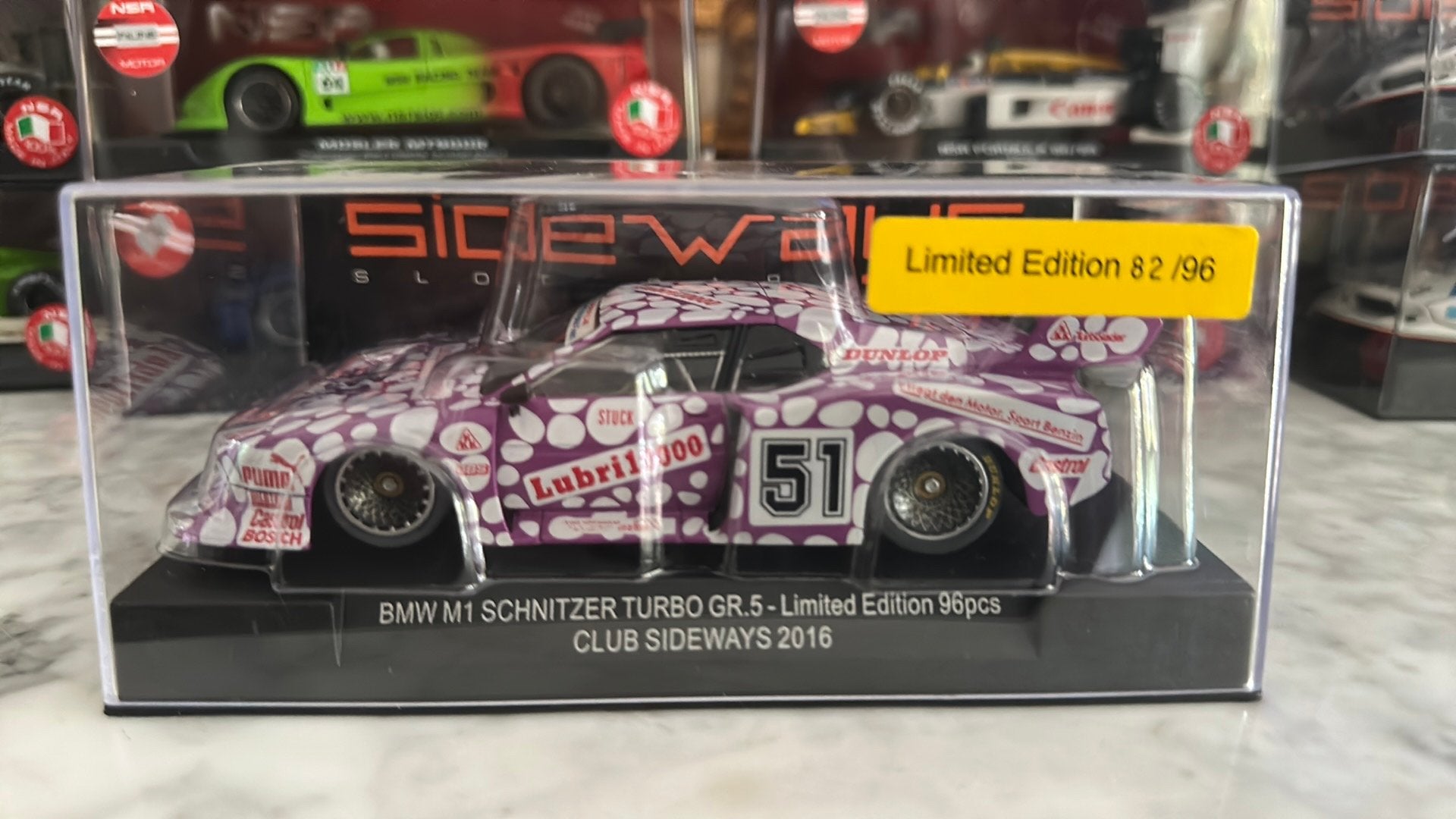 Racer sideways limited edition bmw m1, Ophalen of Verzenden, Zo goed als nieuw, Elektrisch, Overige merken