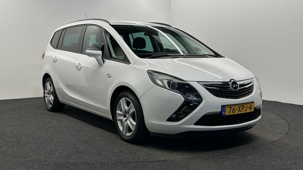 Opel Zafira Tourer 1.4 Cosmo TREKHAAK CRUISE ECC LM., Auto's, Euro 5, Stof, Parkeersensor, 4 cilinders