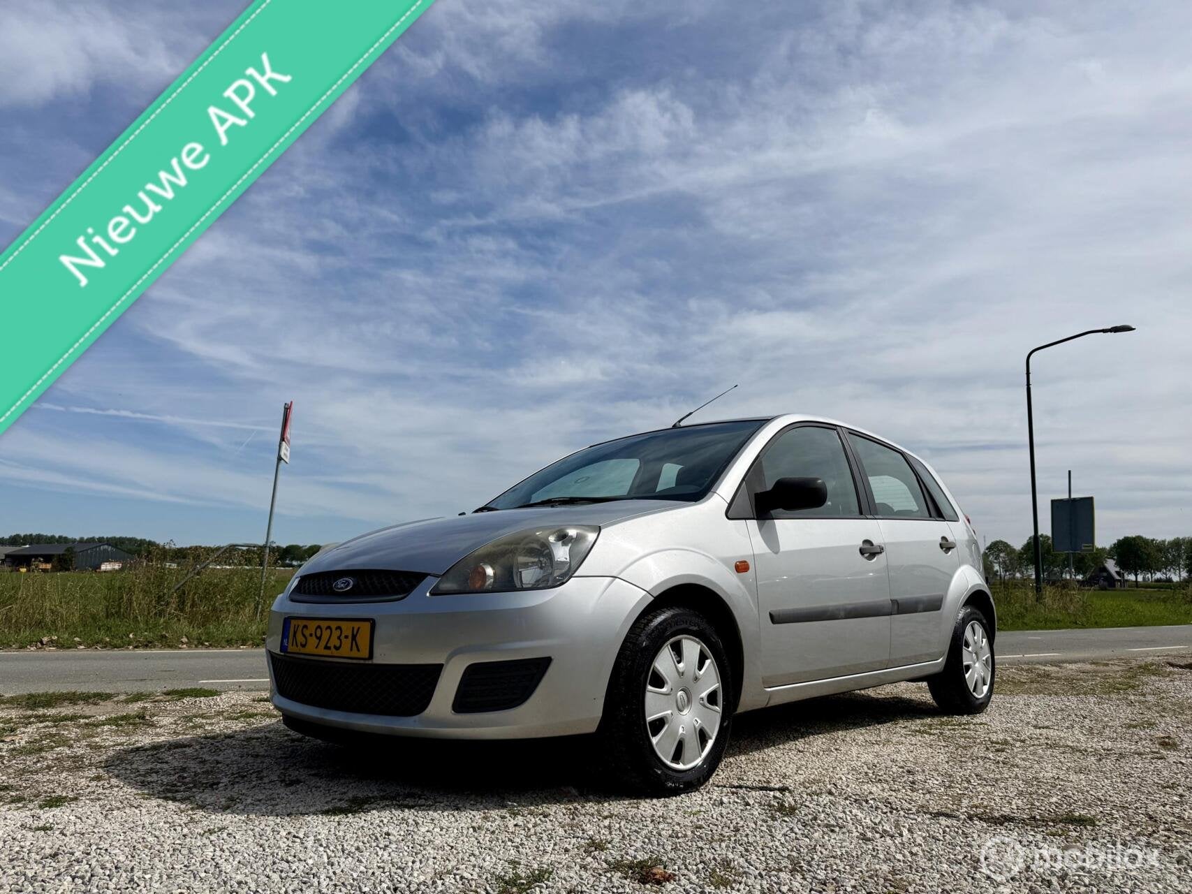 Ford Fiesta 1.3-8V Style, BJ 2007, APK Nov 2027, Airco, NAP, 1299 cc, 4 cilinders, Bedrijf, Handgeschakeld