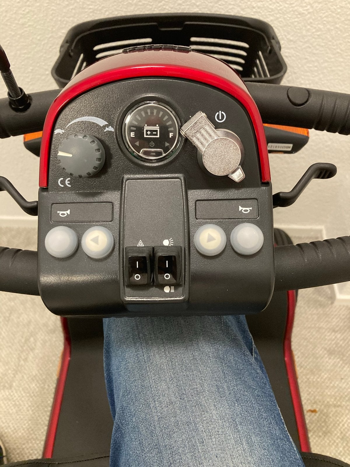 Scootmobiel, Ophalen