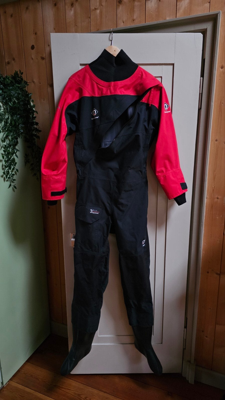 ZGAN Droogpak maat S met accessoires, Watersport en Boten, Drysuit, Crewsaver, Ophalen of Verzenden, Zo goed als nieuw