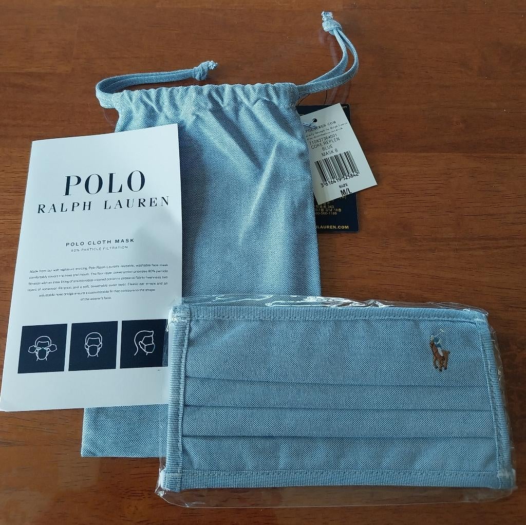 Ralph Lauren mondkapje One Size, Ophalen of Verzenden, Nieuw, Overige maten, Muts