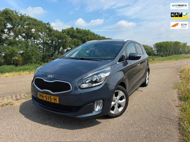 Kia Carens 1.6 GDi ExecutiveLine clima 7 persoons 180331 km, Auto's, Voorwielaandrijving, Gebruikt, 4 cilinders, Blauw