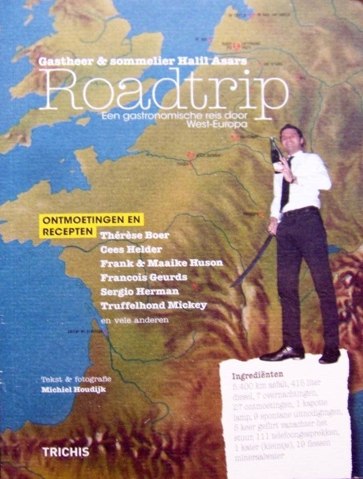 Roadtrip - een gastronimische reis door West-Europa, Overige merken, Europa, Ophalen of Verzenden, Zo goed als nieuw