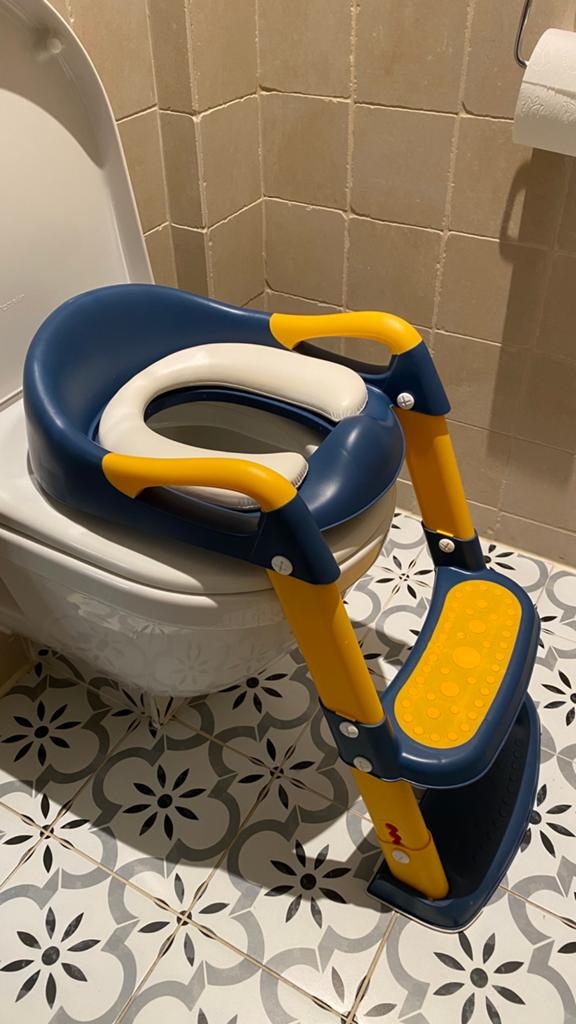 Wc verkleiner met trap, Ophalen, Gebruikt