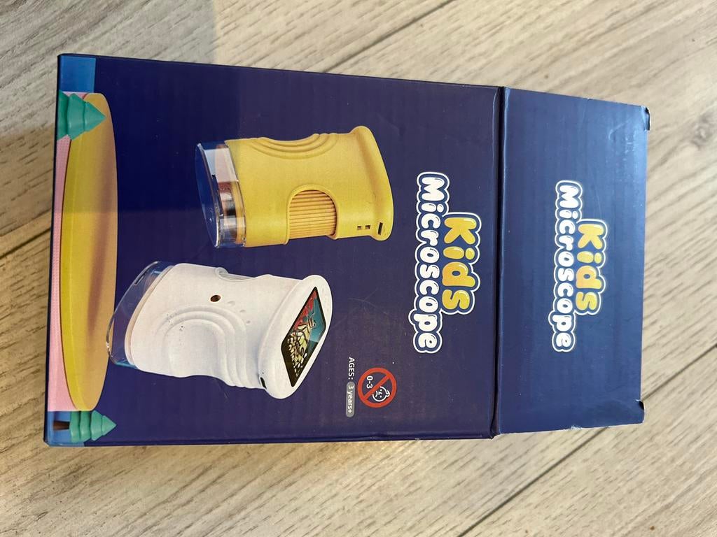 Kids Microscoop - Draagbare Digitale Microscoop Geel, Ophalen, Nieuw, 1000x of meer, Biologische microscoop