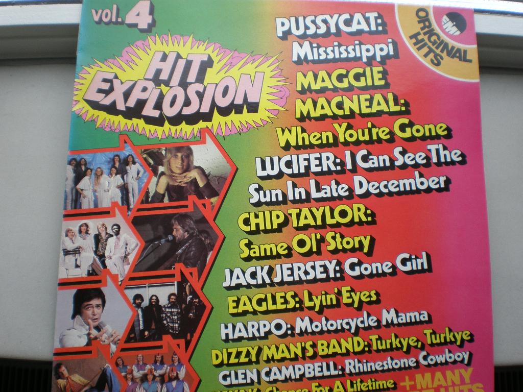 Hit Explosion 4  1975, Cd's en Dvd's, Vinyl | Verzamelalbums, Gebruikt, Inclusief binnenhoes, Ophalen of Verzenden, Pop