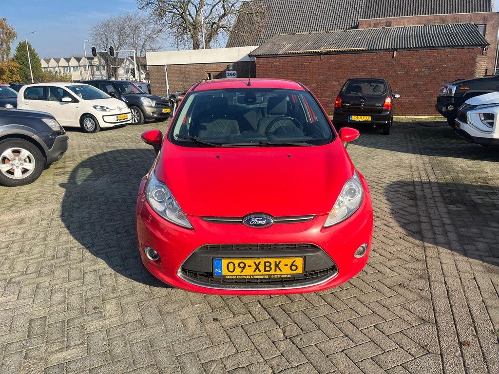 Ford Fiesta 1.6 Titanium airco elec ramen 5drs (bj 2012), Voorwielaandrijving, Stof, Electronic Stability Program (ESP), Origineel Nederlands