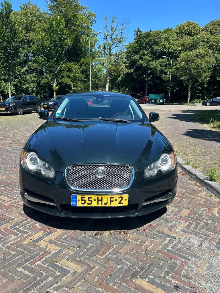 Jaguar XF 2008, Automaat, Zwart, Diesel, Particulier