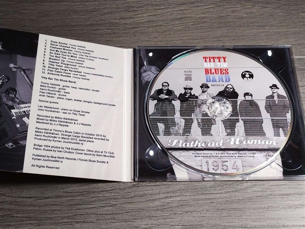 Titty Bar Tim Blues Band ‎- Flathead Woman, Ophalen of Verzenden, Gebruikt, Jazz