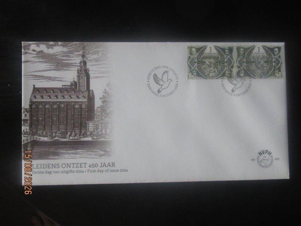 Nico Nederland FDC 887 Blanco 2024, Ophalen of Verzenden, Onbeschreven, Nederland