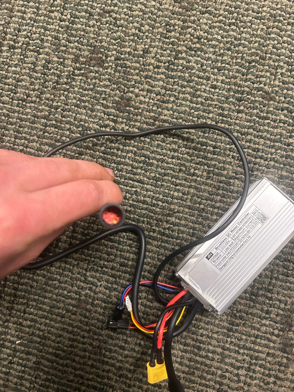 Controller v8 voor elektrische fiets - 48V 21A, Elektrische fiets, Nieuw, Ophalen of Verzenden, Motor