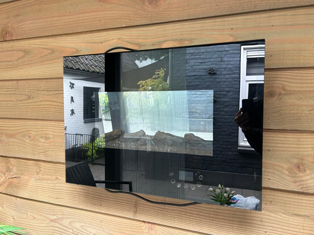 Sfeerhaardje inc. Verwarming stand, Ophalen, Zo goed als nieuw