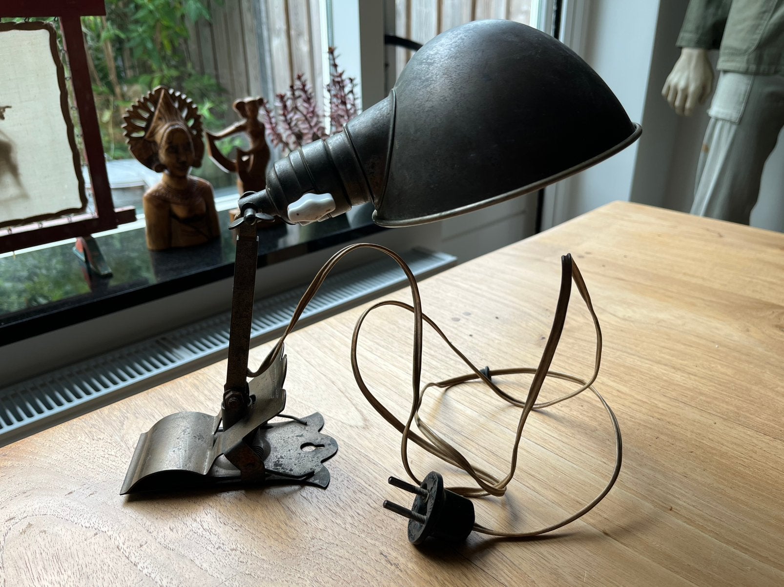 HALA No. 1 klemlamp – Ned. octrooi 12552 – ca. 1924-1932, Ophalen of Verzenden