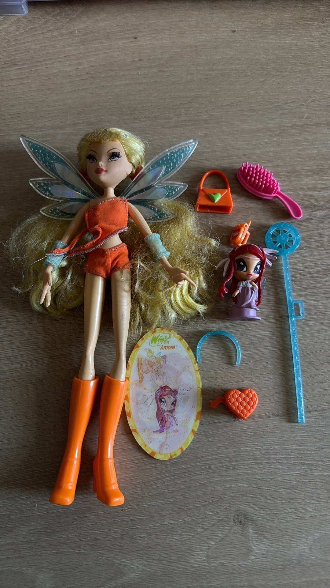 Winx club Stella pop, Ophalen of Verzenden, Zo goed als nieuw, Overige typen