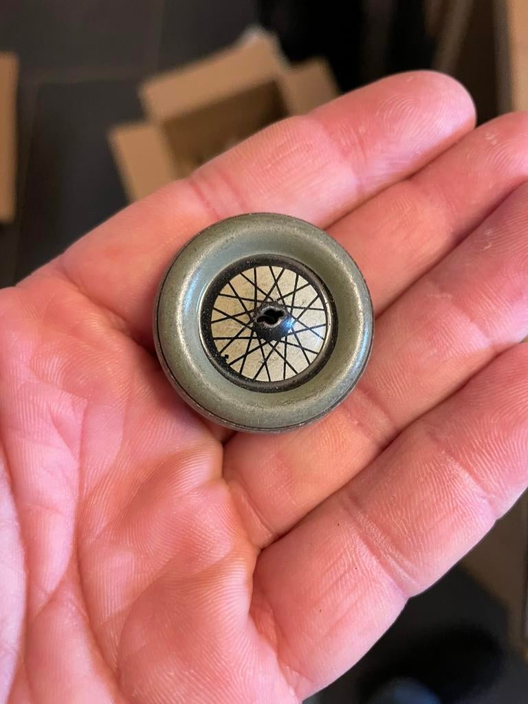 Elastolin lineol wiel voor motorfiets (1), Ophalen of Verzenden