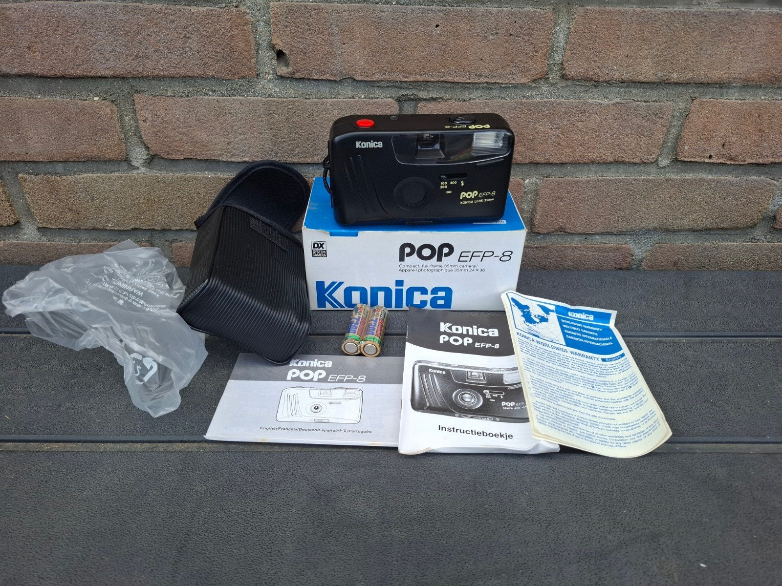 Konica Pop EFP-8 nieuw met doosje foto camera analoog, Ophalen of Verzenden, Nieuw