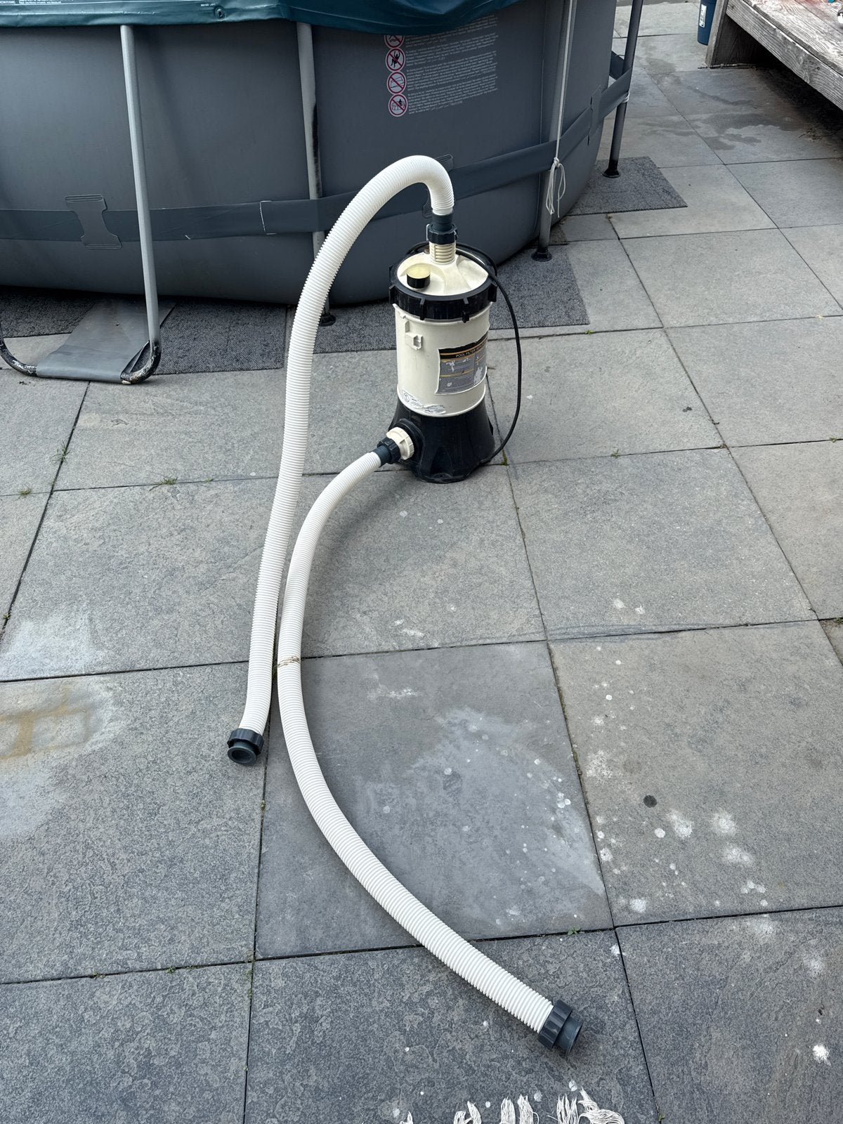 Moet weg! T.e.a.b. Vidaxl Zandfilterpomp - Stil en Krachtig, Ophalen, Gebruikt, Zwembadpomp