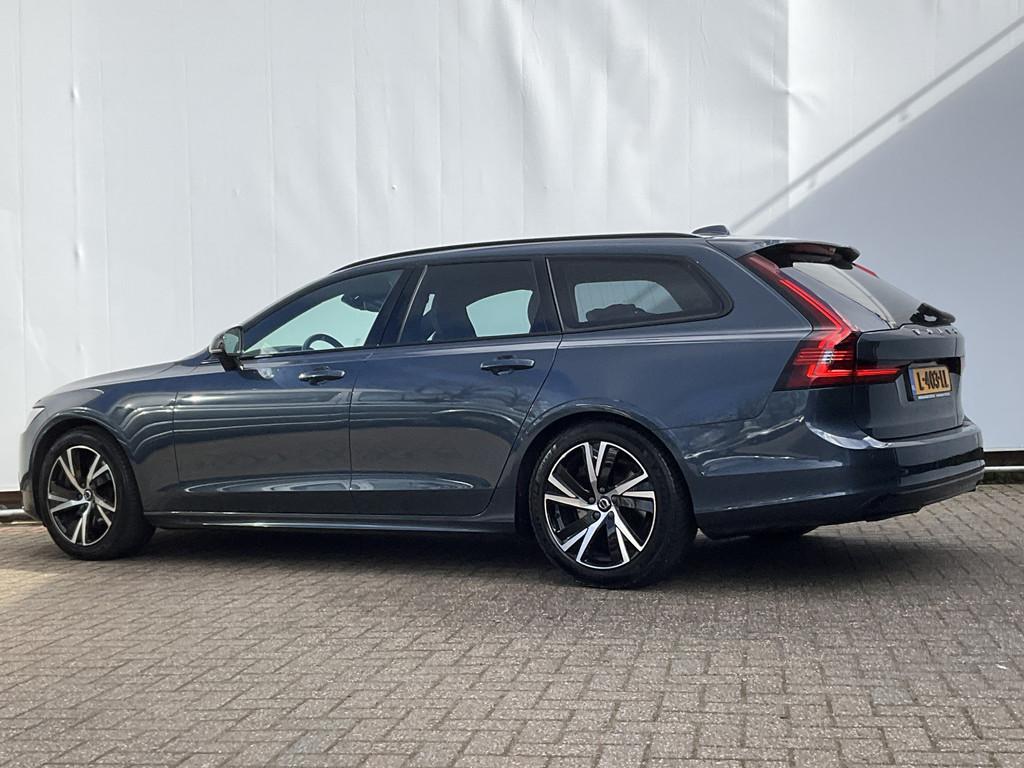 Volvo V90 B4 Ultimate Dark Leer Memory Camera Carplay Stoel/, Euro 6, 4 cilinders, Blauw, Verwarming stoelen achter