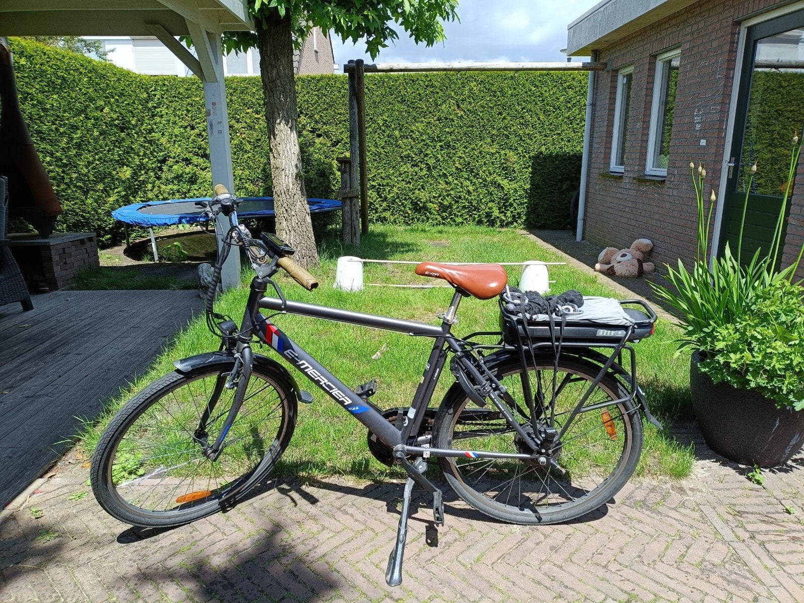 E-Mercier elektrische jongensfiets - Gebruikt - framemaat 45, Overige merken, Gebruikt, Ophalen of Verzenden, 51 tot 55 cm