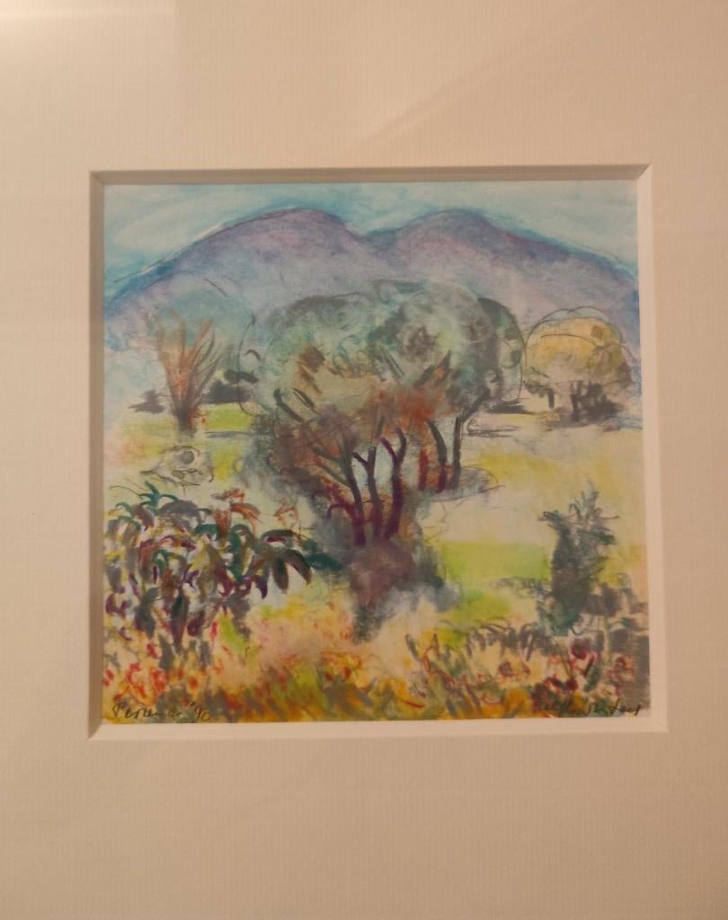 alphons winters schilderij provence, Ophalen
