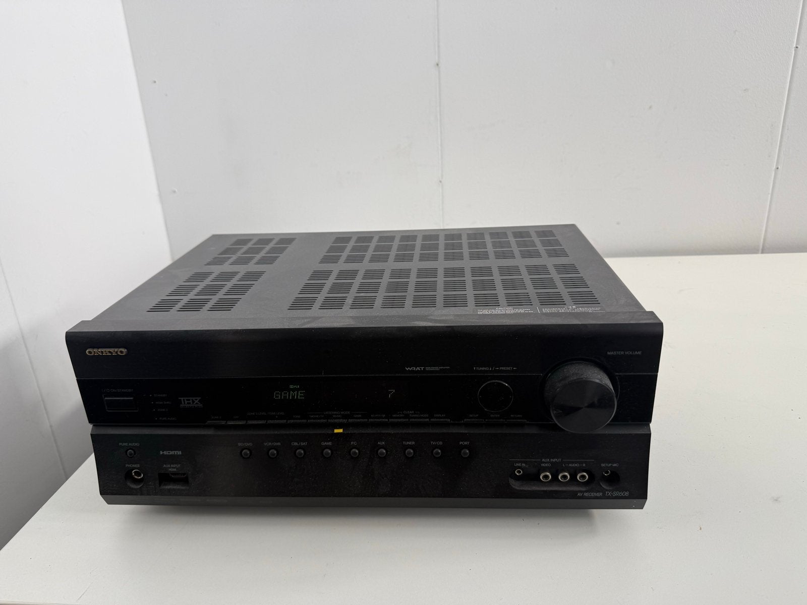 Onkyo TX-SR606 AV Receiver - Zwart, Ophalen, Gebruikt, ., .