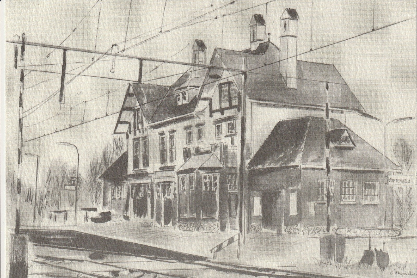 VOERENDAAL STATION LIMBURGS HEUVELLAND MAASTRICHT HEERLEN, Ophalen of Verzenden, 1980 tot heden, Ongelopen, Limburg