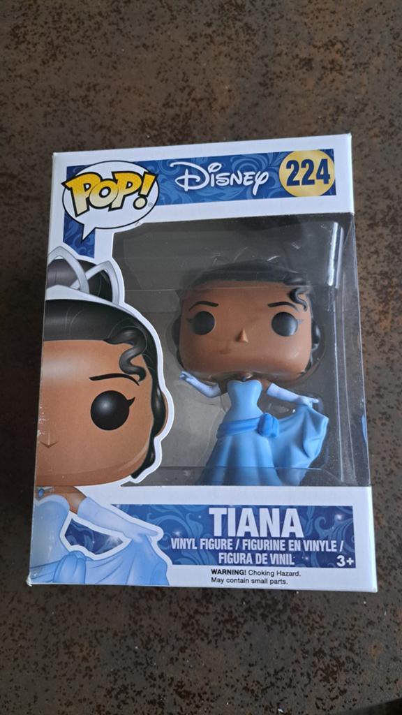 Funko Pop! Disney Tiana 224 - Prinses en de Kikker, Ophalen of Verzenden, Gebruikt