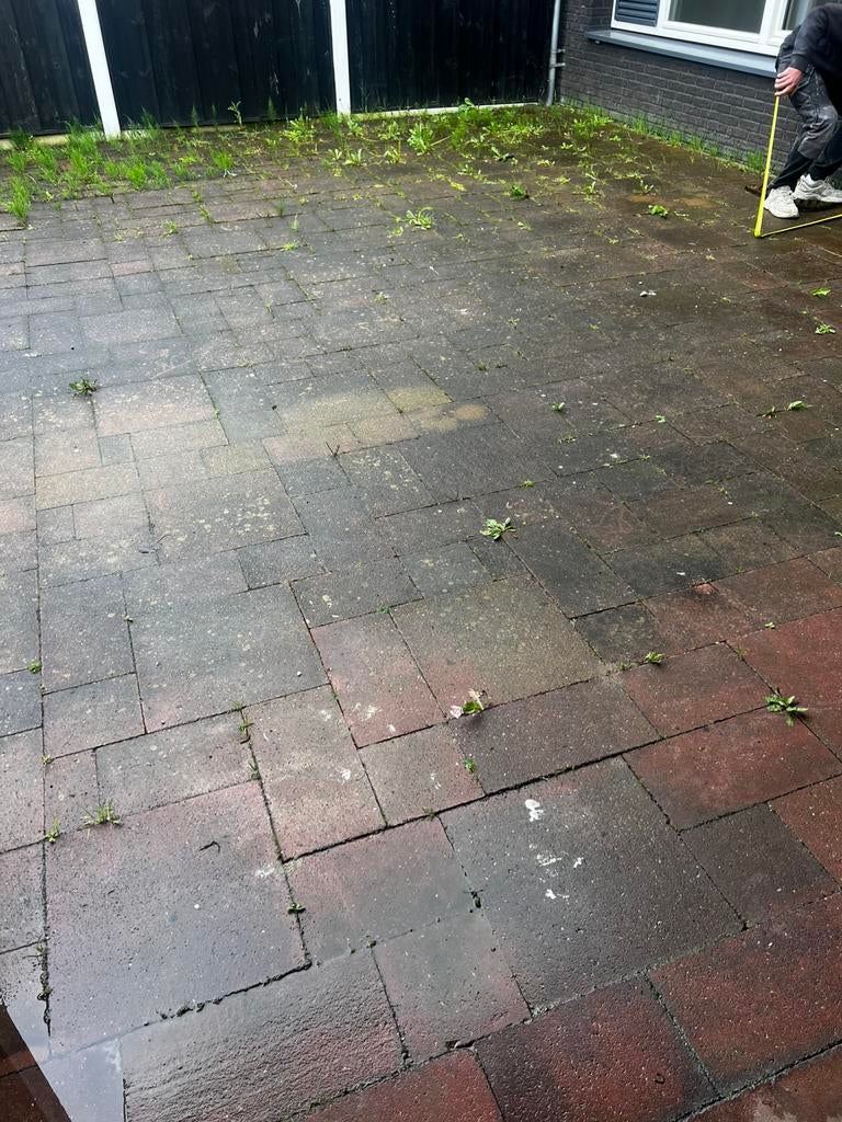 Tuintegels, Tuin en Terras, Ophalen, Gebruikt, Beton, Terrastegels