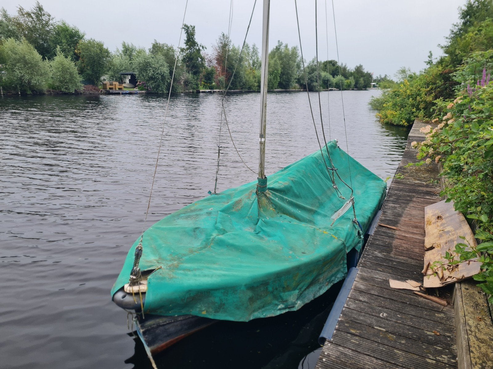 Gratis boot, Watersport en Boten, Ophalen, Gebruikt, 3 tot 6 meter, Minder dan 15 m²