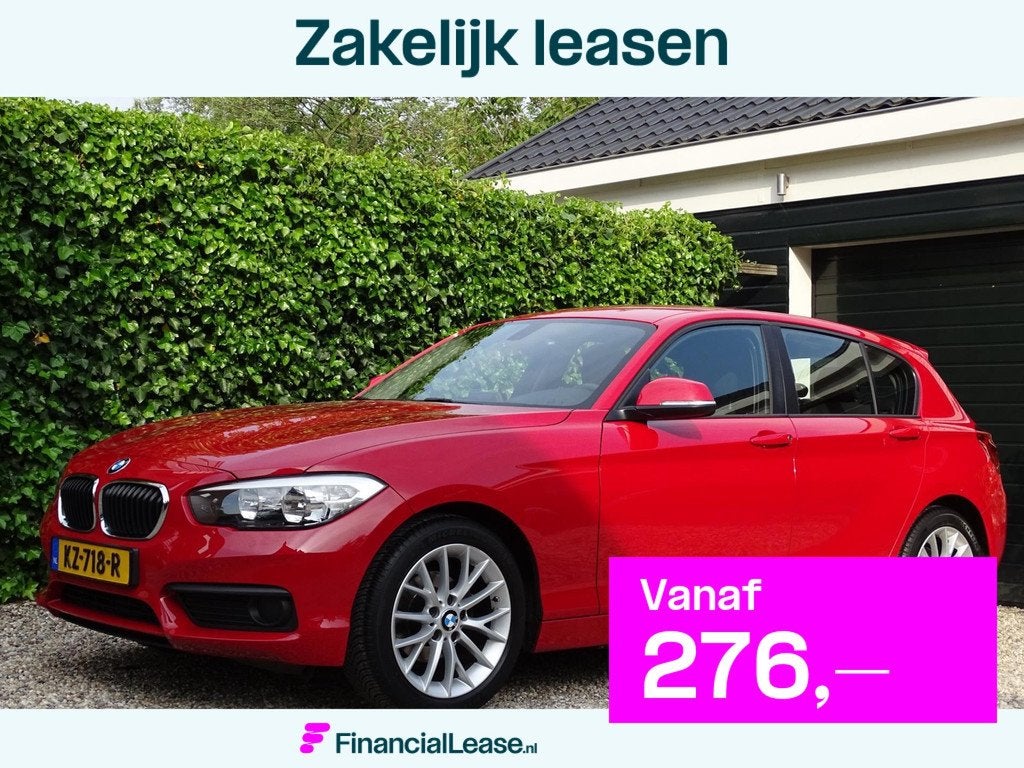 BMW 1-serie 116i Essential | Airco | Bluetooth | PDC achter, 1-Serie, 19 km/l, 3 cilinders, Lease
