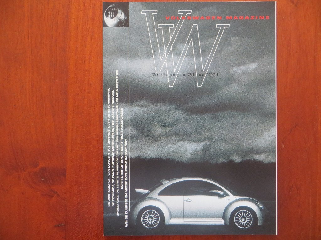 Volkswagen Magazine 24 (juni 2001) 25 jaar Golf GTI, Beetle, Ophalen of Verzenden, Nieuw, Volkswagen