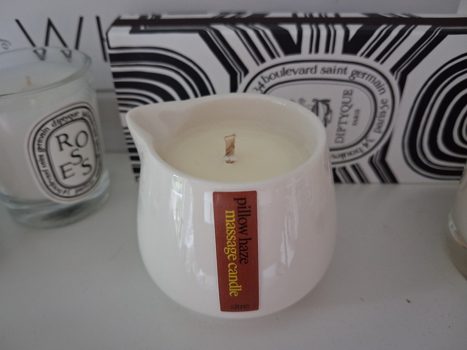 Nieuwe Sitre Massage Candle Pillow Haze voor €7,50, Ophalen of Verzenden, Nieuw, Kaars