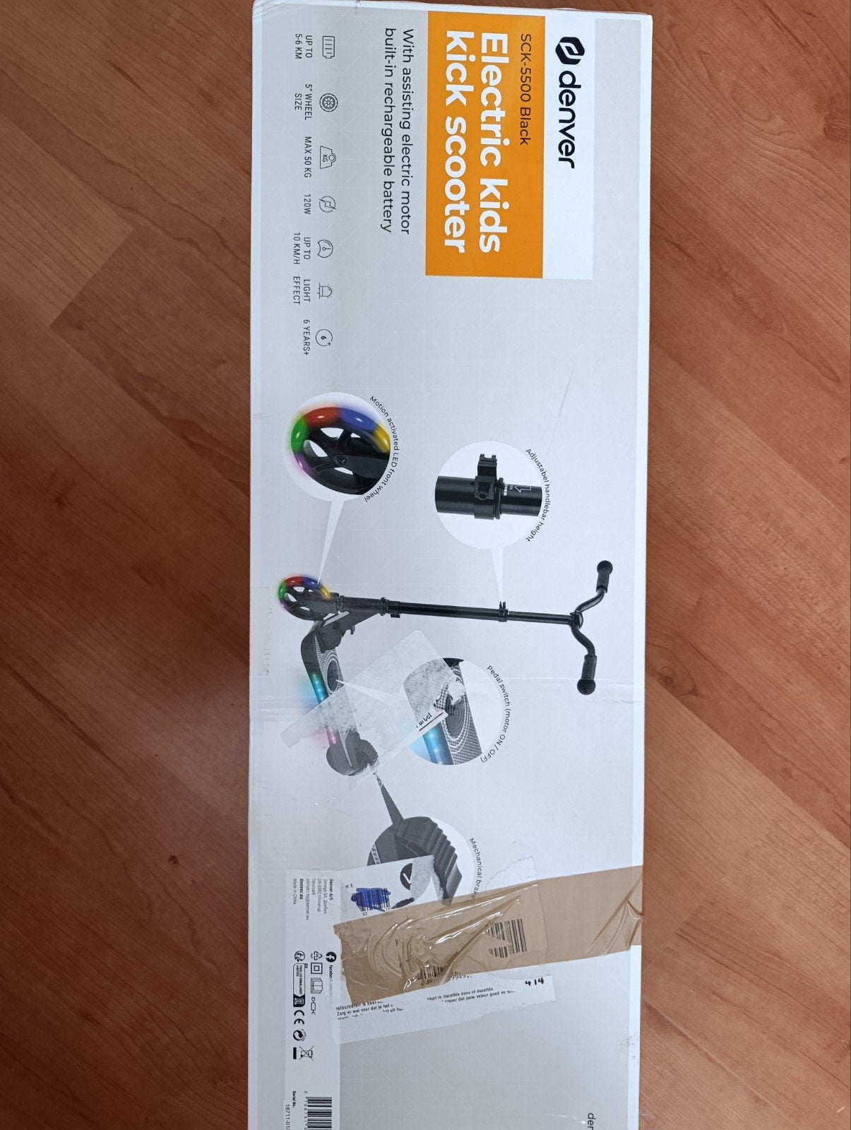 Elektrische kinder step, Fietsen en Brommers, Steps, Ophalen, Zo goed als nieuw, Elektrische step (E-scooter)