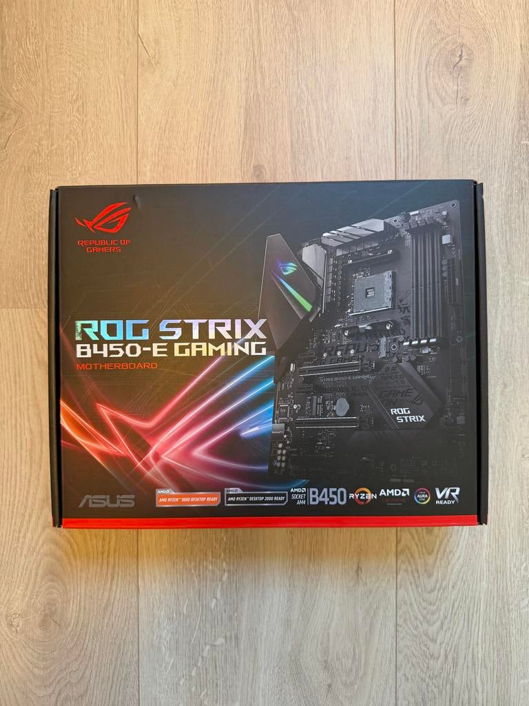 ASUS ROG Strix B450-E Gaming Moederbord, Ophalen of Verzenden, Gebruikt, AMD, DDR4