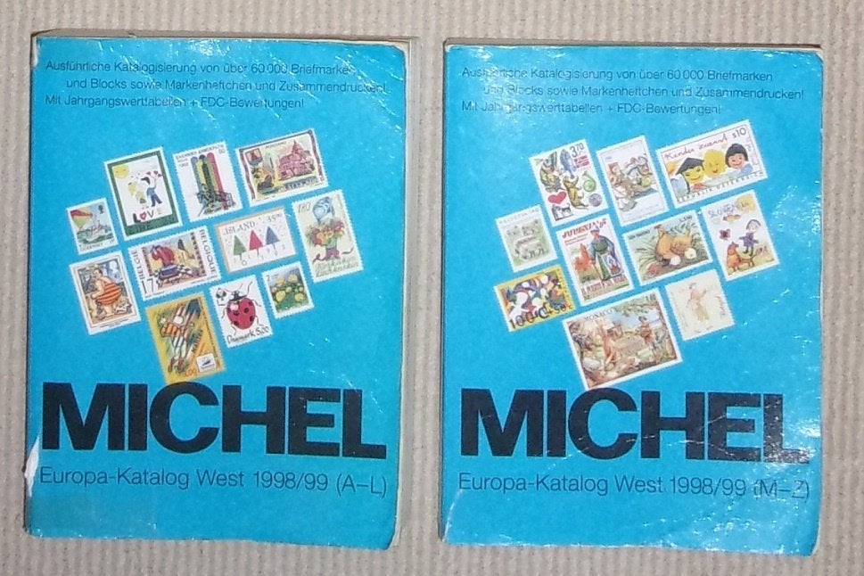 Catalogus Michel 1998/1999, 2 boeken., Postzegels en Munten, Postzegels | Toebehoren, Ophalen of Verzenden, Catalogus