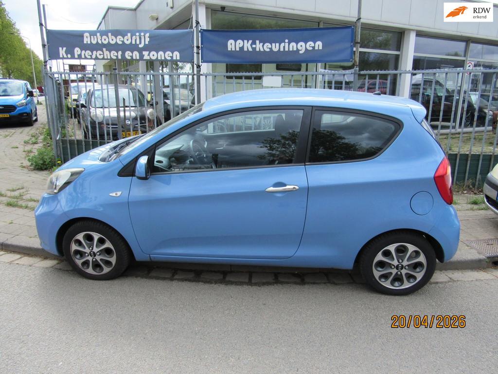 Kia Picanto 1.0 CVVT Airco, Auto's, Kia, Bedrijf, Te koop, Picanto, ABS, Airbags, Airconditioning, Centrale vergrendeling, Emergency brake assist