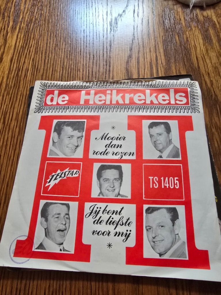 de heikrekels mooier dan rode rozen, Verzenden, Gebruikt, 7 inch, Levenslied of Smartlap