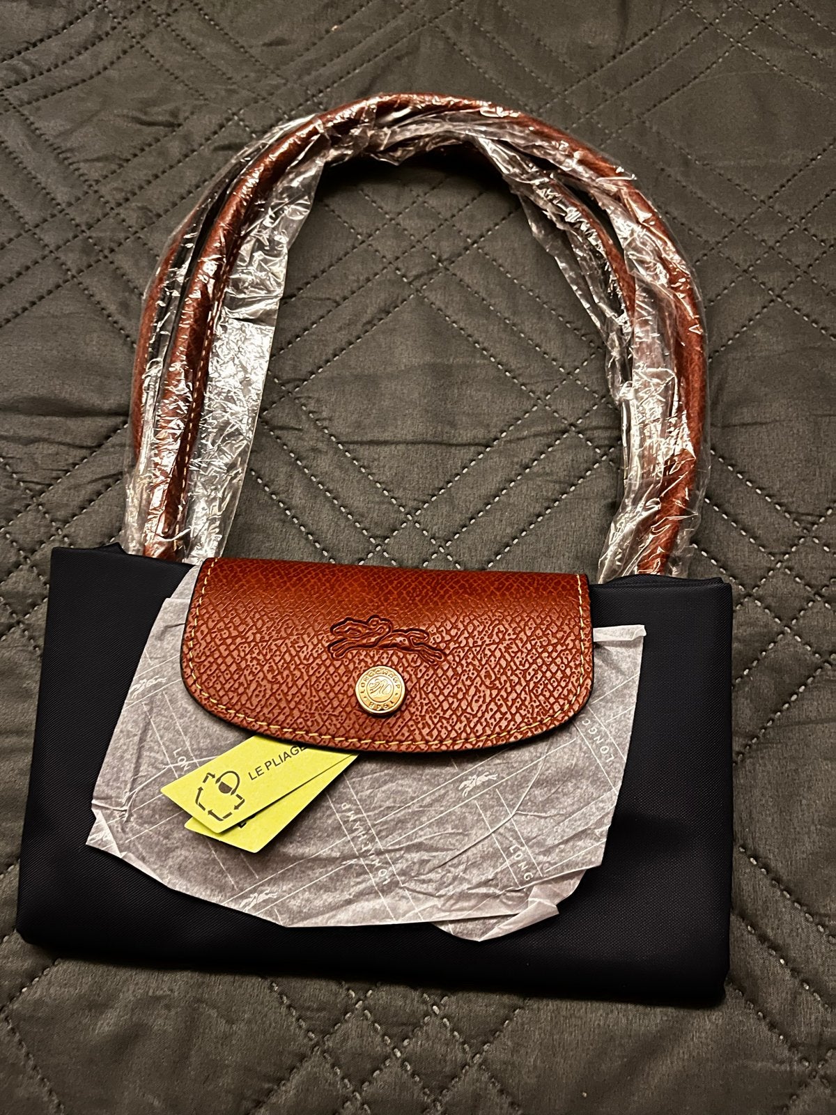 Longchamp Le Pliage Handtas - Nieuw met labels maat M, Ophalen of Verzenden, Nieuw, Blauw, Handtas