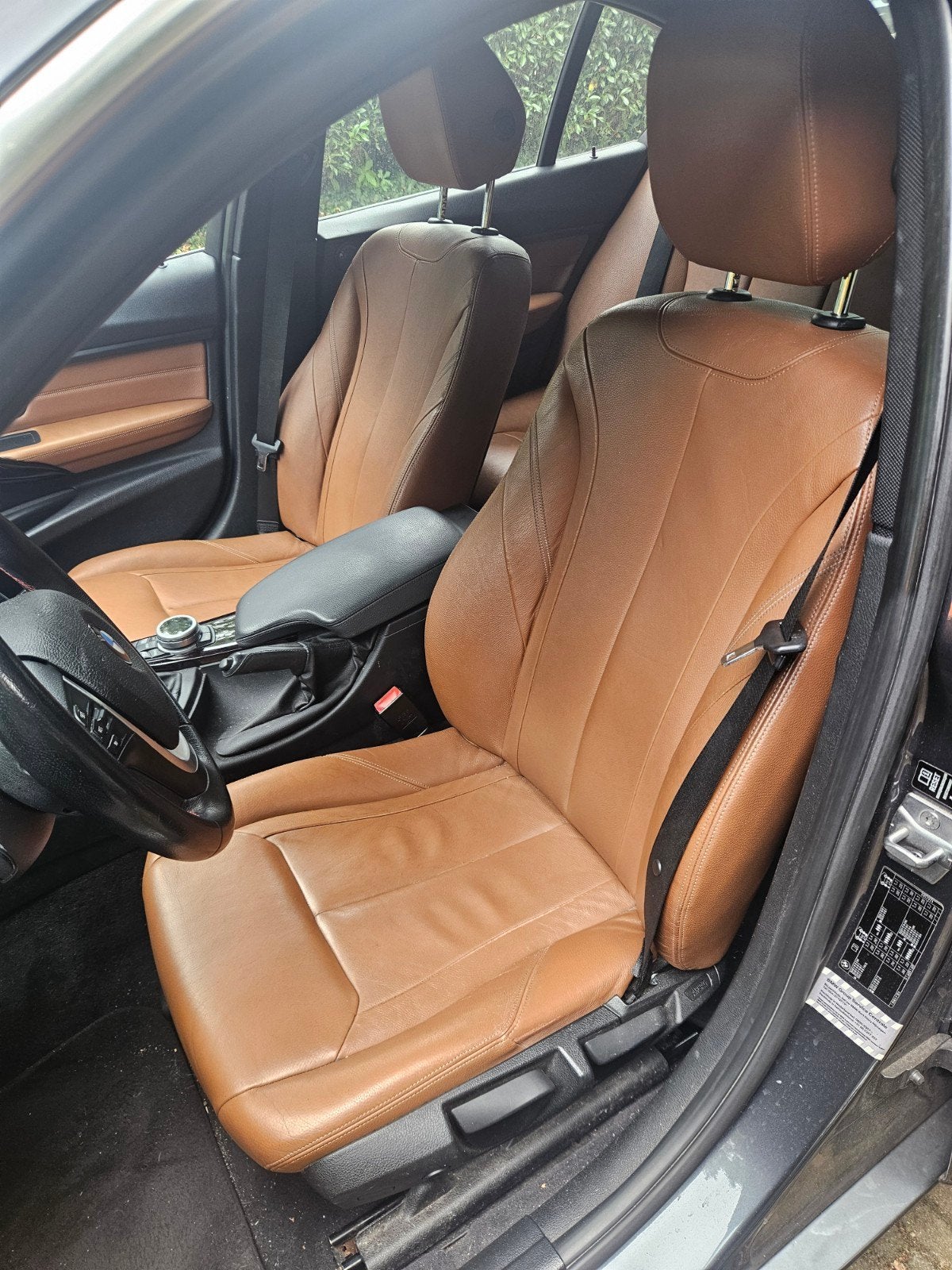 Compleet BMW F30 interieur bruin lederen met stoelverwarming, Ophalen, Gebruikt, BMW