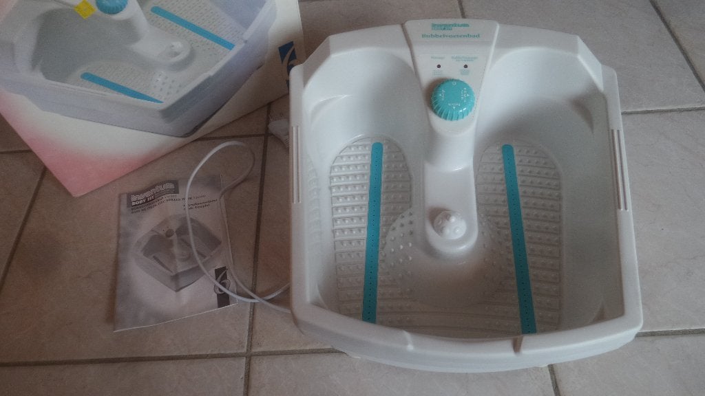 Massage Bubbel voeten bad, Ophalen of Verzenden, Zo goed als nieuw, Apparaat